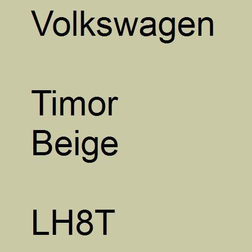 Volkswagen, Timor Beige, LH8T.